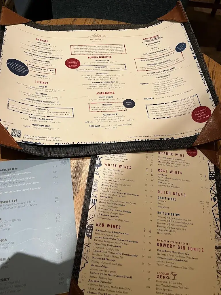 Menu_Bowery Restaurant_Schiphol_image_4