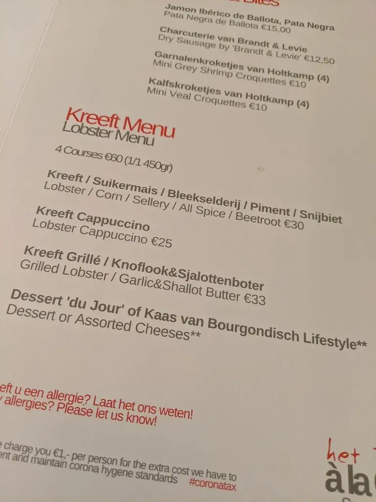 Menü_Het Bosch Waterfront Kitchen_Amsterdam_Bild_3