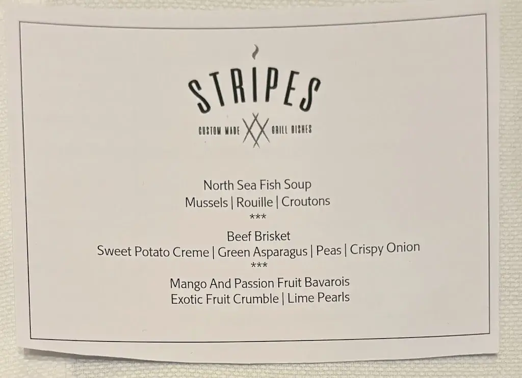 Menu_Stripes Restaurant (At Sheraton Hotel)_Schiphol_image_2