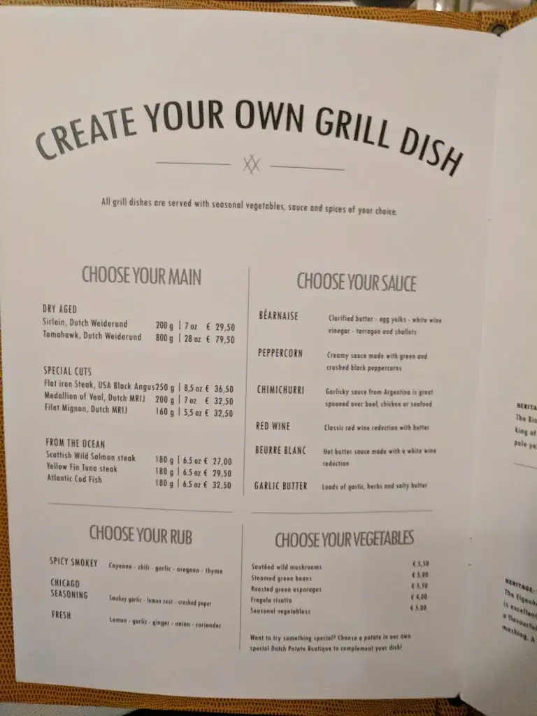 Menu_Stripes Restaurant (At Sheraton Hotel)_Schiphol_image_4