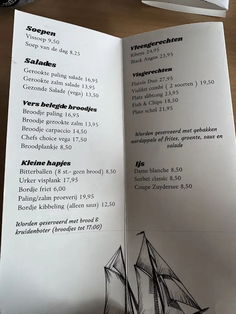 Menu_De Kaap_Urk_image_1