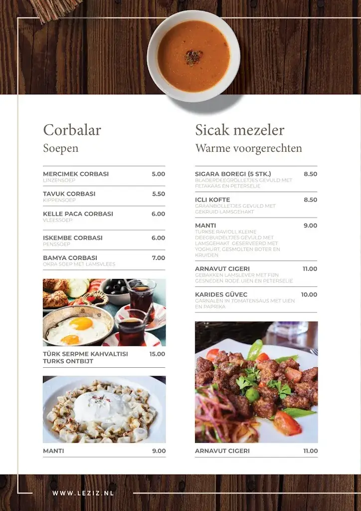 Menu_Leziz Restaurant_Amsterdam_image_2