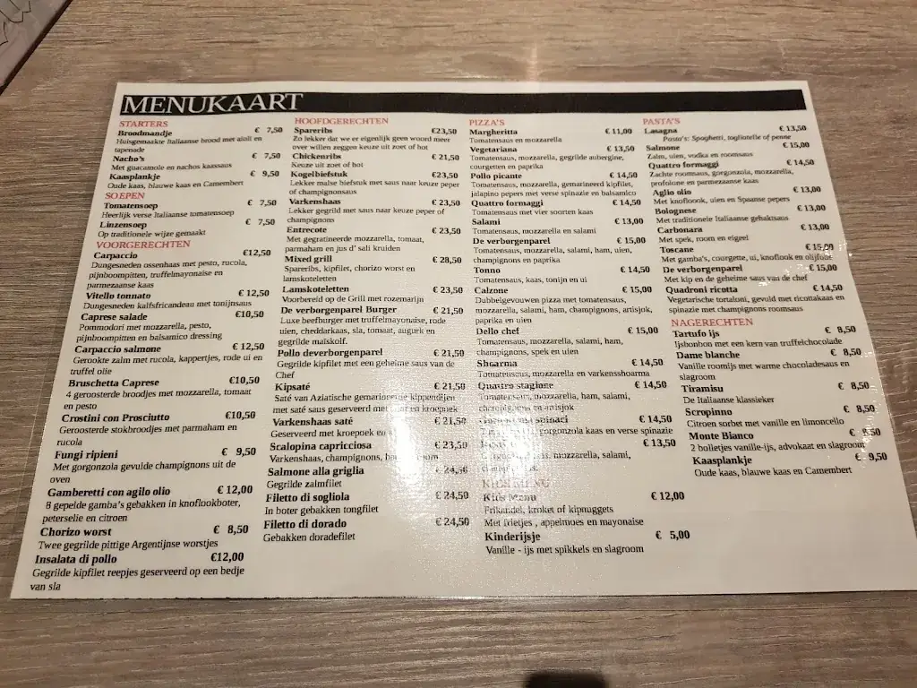 Menü_De Verborgen Parel_Huizen_Bild_1