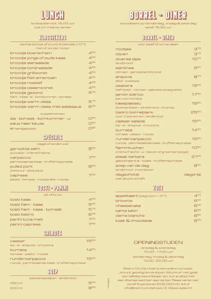 Menu_Bistro Om De Hoek_Huizen_image_1