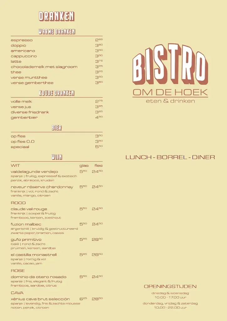 Menu_Bistro Om De Hoek_Huizen_image_2