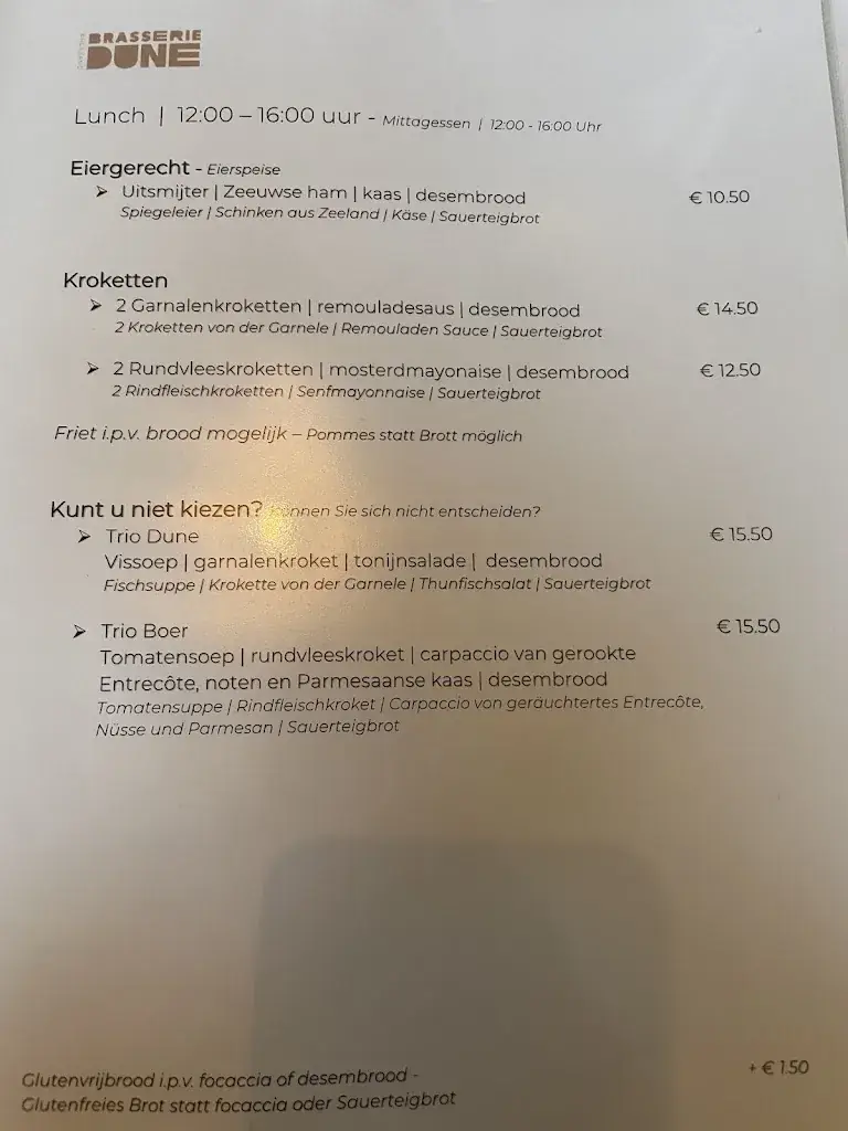 Menu_Brasserie Dune_Vrouwenpolder_image_1