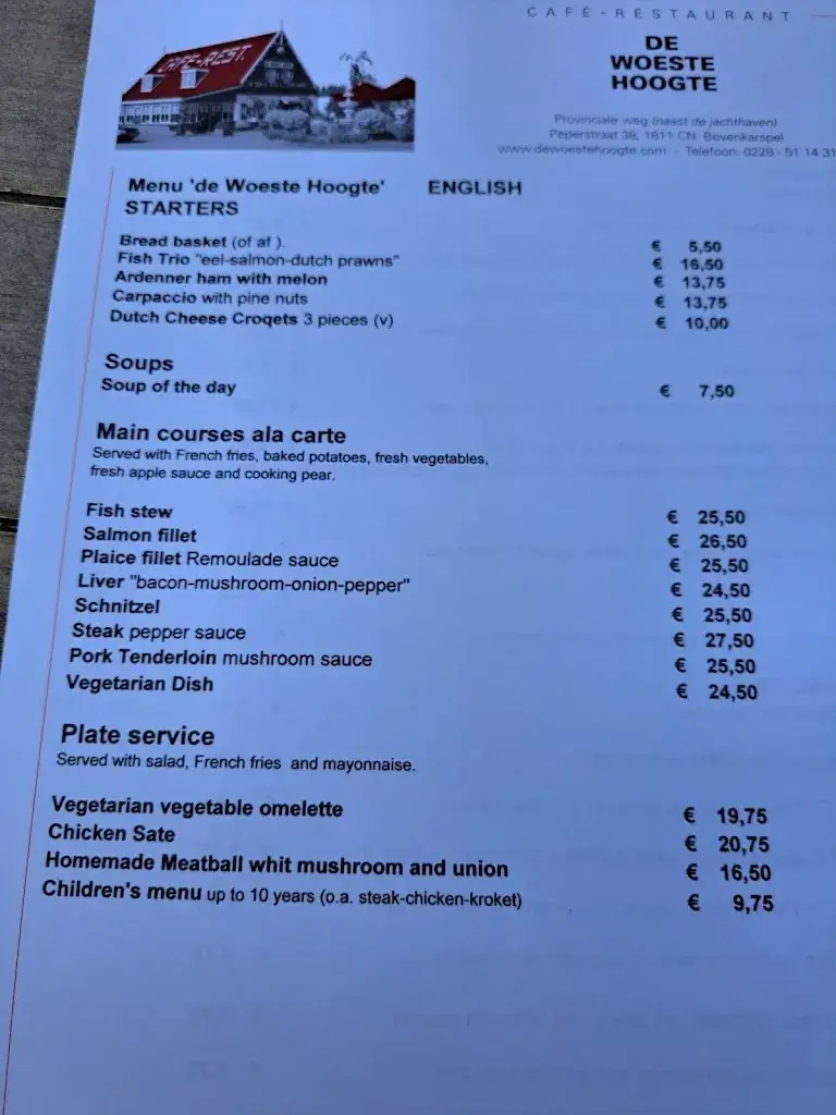 Menu_V.O.F. De Woeste Hoogte_Bovenkarspel_immagine_1