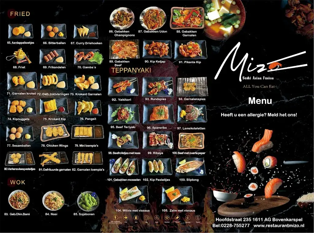 Menu_Restaurant Mizo_Bovenkarspel_image_2