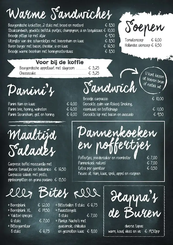Menu_Eetcafé De Buren_Bovenkarspel_immagine_1