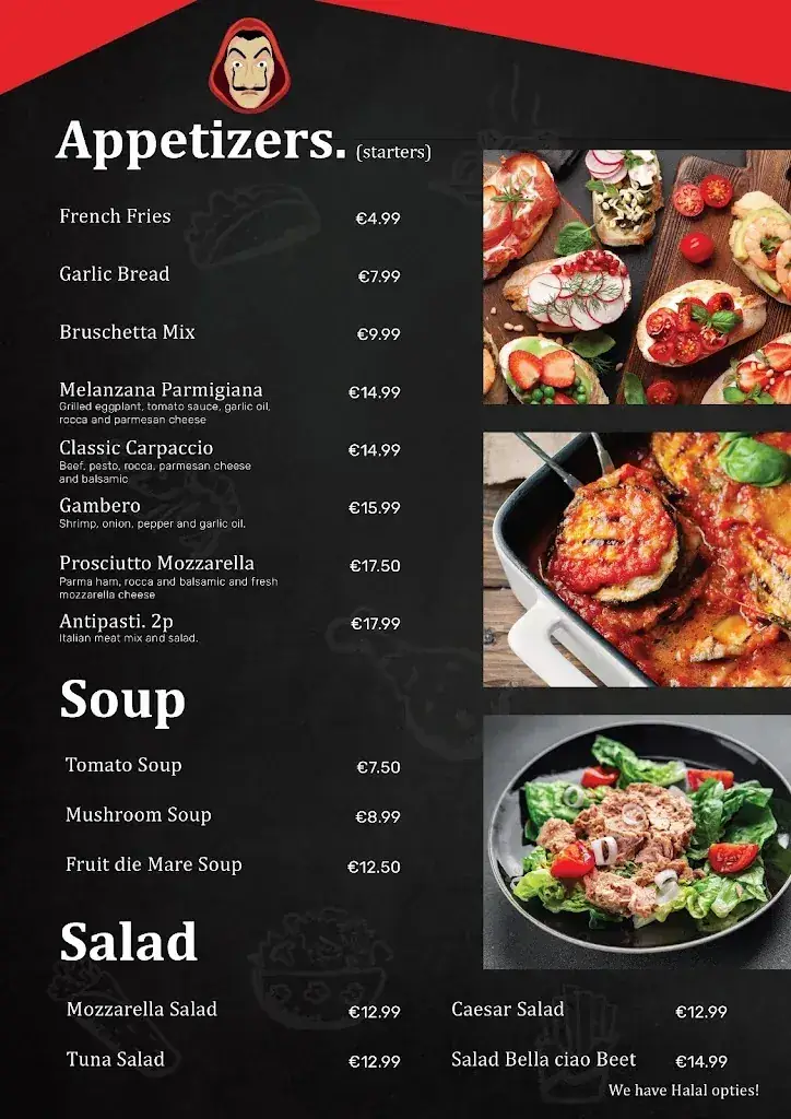 Menu_Bella ciao Amsterdam 2_Amsterdam_imagen_4