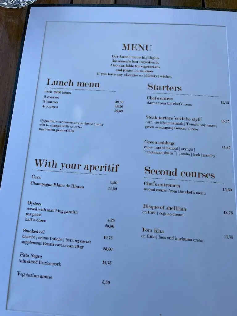 Menu_Country Seat Slangevegt_Breukelen_immagine_1