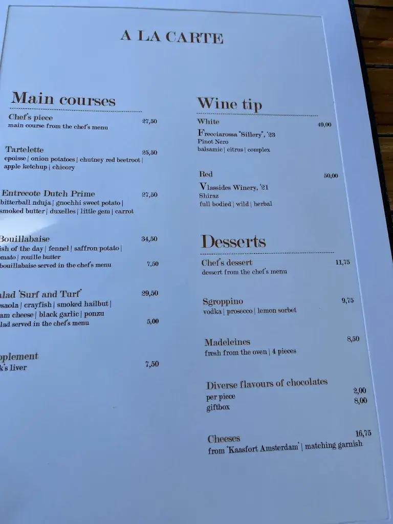 Menu_Country Seat Slangevegt_Breukelen_immagine_2