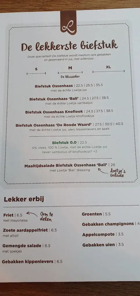 Menu_Loetje Breukelen_Breukelen_image_4