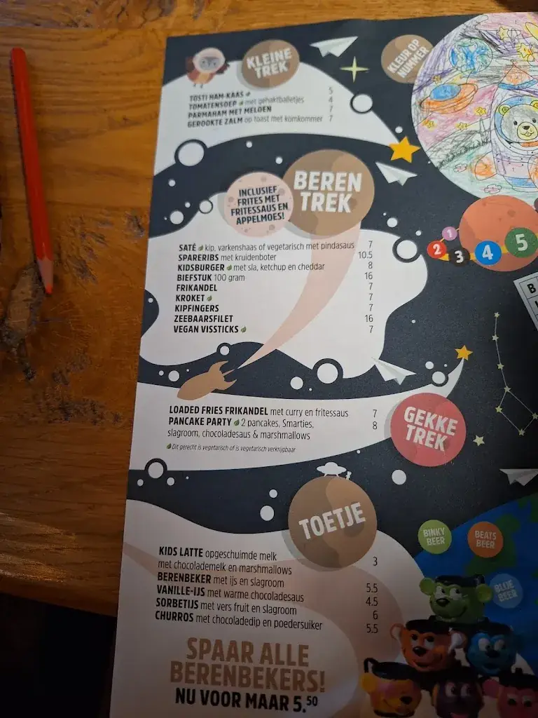 Menü_Restaurant De Beren Amsterdam-Noord_Amsterdam_Bild_3