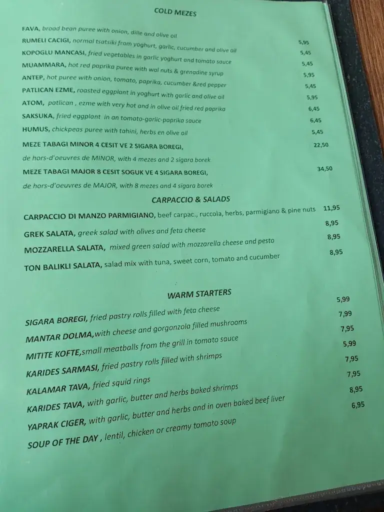 Menu_Bistro Bos_Amsterdam_image_1