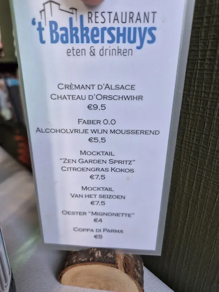 Menu_Restaurant 't Bakkershuys_Langedijk_image_1