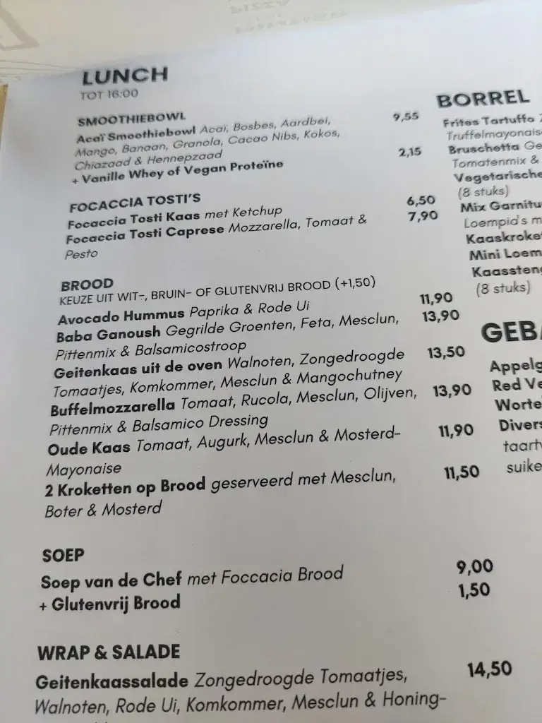 Menu_Paviljoen Lovers and Hunters - Restaurant Geestmerambacht_Langedijk_immagine_2