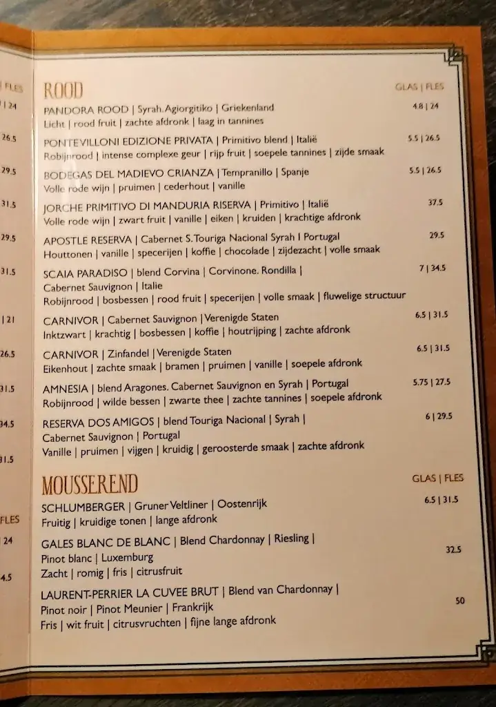 Menü_Kolenist Bar & Grill_Zuid-Scharwoude_Bild_3