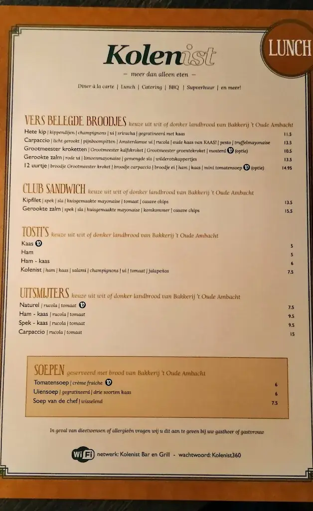 Stelios Rafahl Karatzikos_Kolenist Bar & Grill_Zuid-Scharwoude_Bewertung