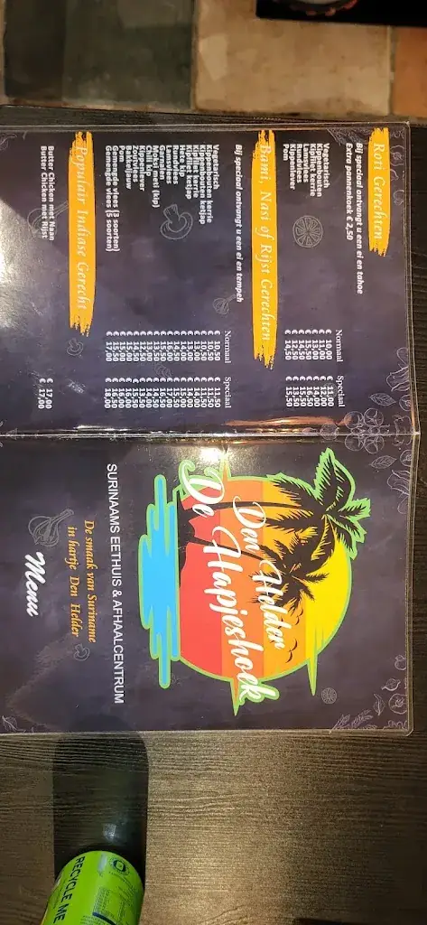 Menu_De Hapjeshoek DEN HELDER_Helder_image_2