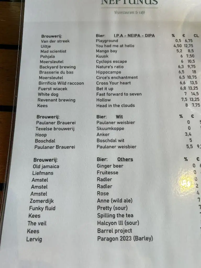 Menu_Visrestaurant/Café Neptunus_Helder_image_2