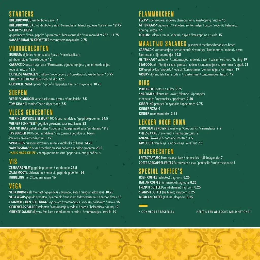 Menü_De TAV eten & drinken_Callantsoog_Bild_1