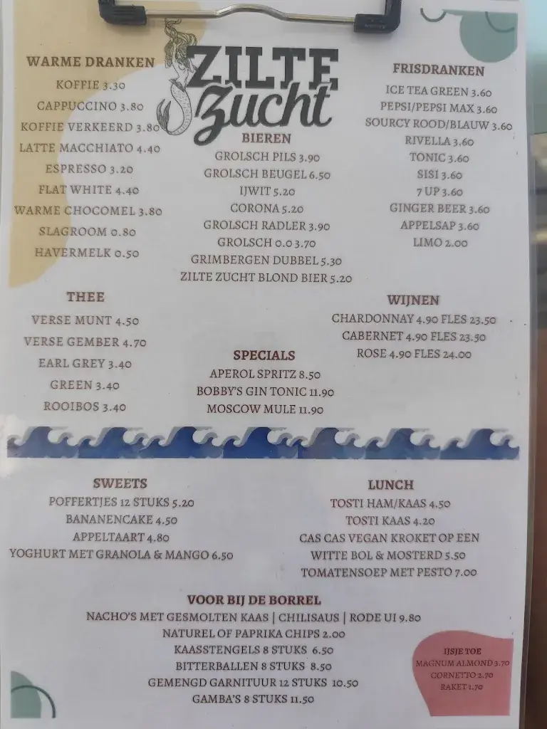 Menu_Strandpavillon Zilte Zucht_Callantsoog_image_1