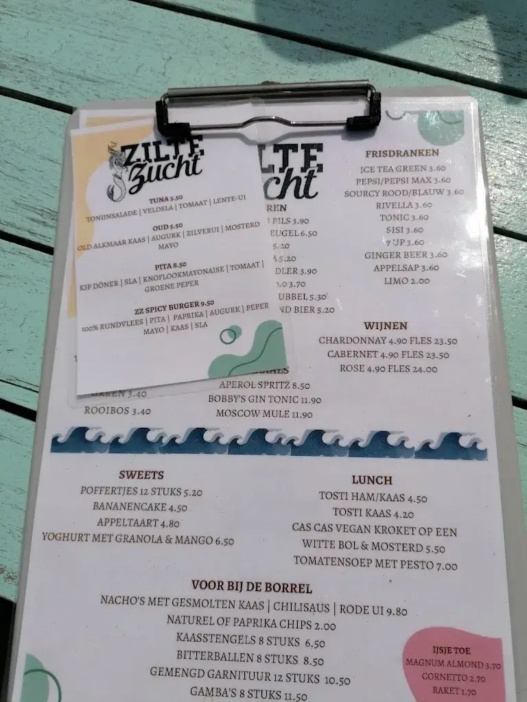 Menu_Strandpavillon Zilte Zucht_Callantsoog_image_2