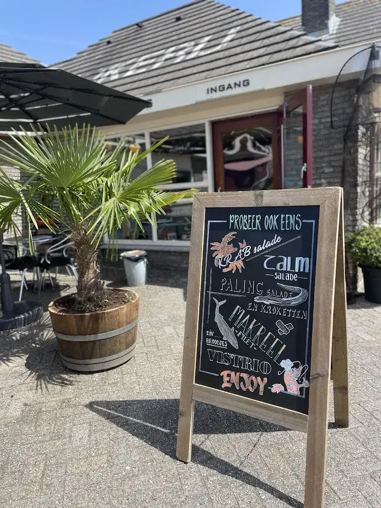 Palingrokerij Eveleens restaurant in Burgerveen