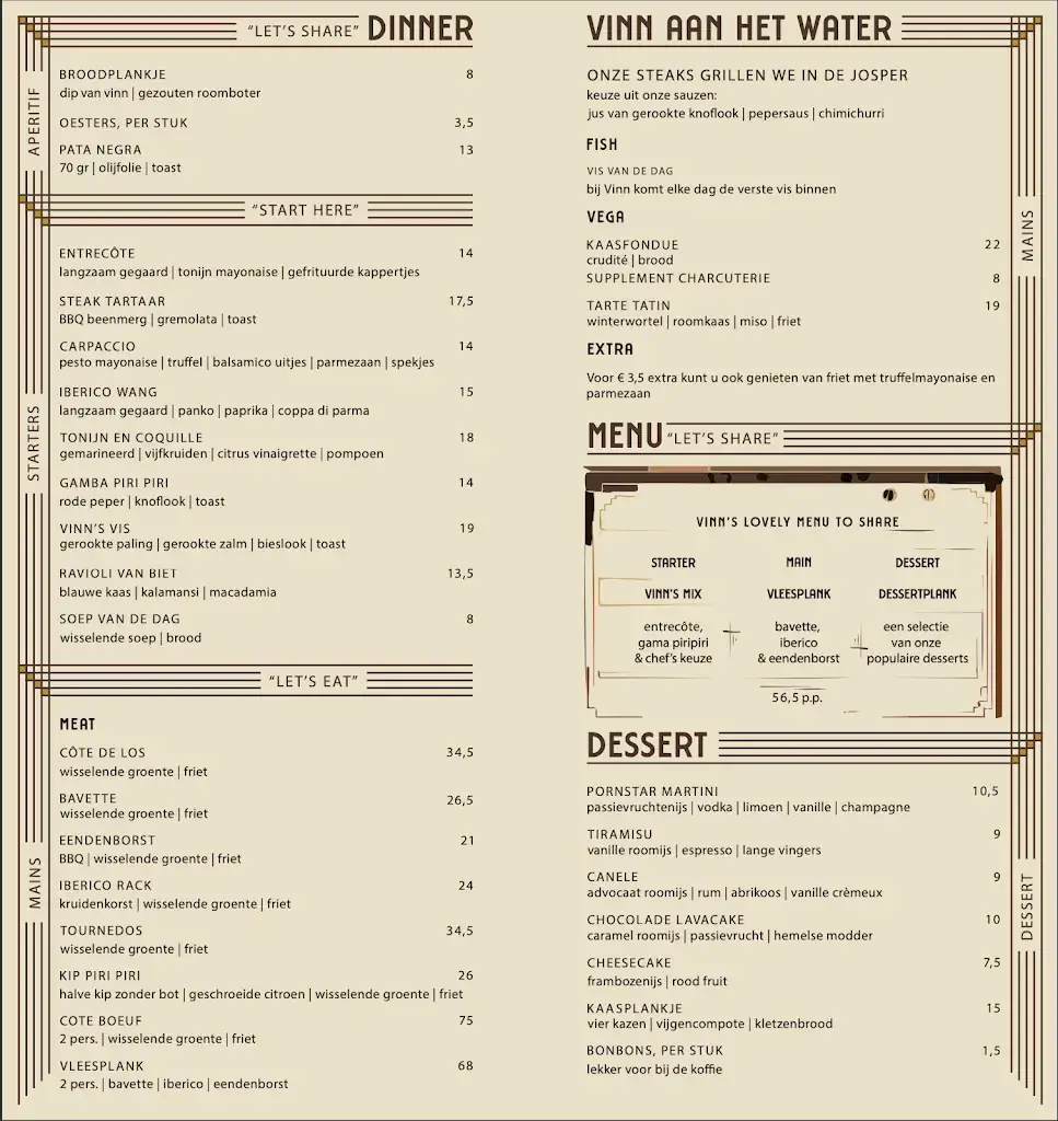 Menu_VINN Restaurant & Bar_Nieuwkoop_image_1