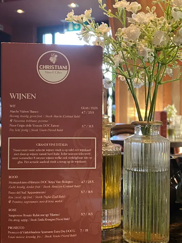 Menu_Restaurant Christiani Vino e Cibo_Aalsmeer_immagine_4