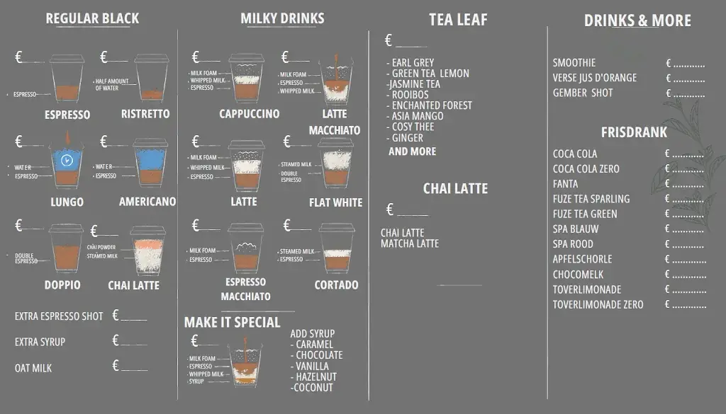 Menü_De IJsbeer - barista koffie, ontbijt en lunch_Schoorl_Bild_1