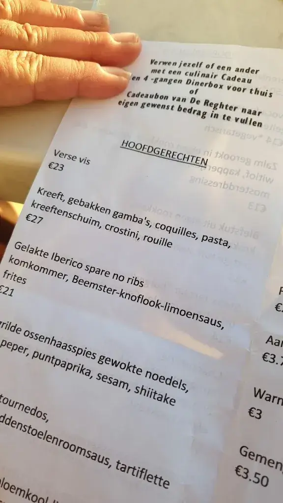 Menu_Privé kok service en catering De Reghter_Rijp_immagine_3