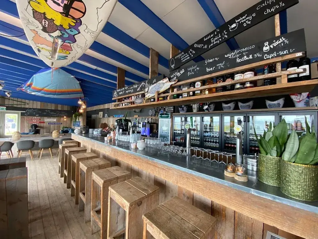 Strandthuys op het Lutje restaurant in Westerland