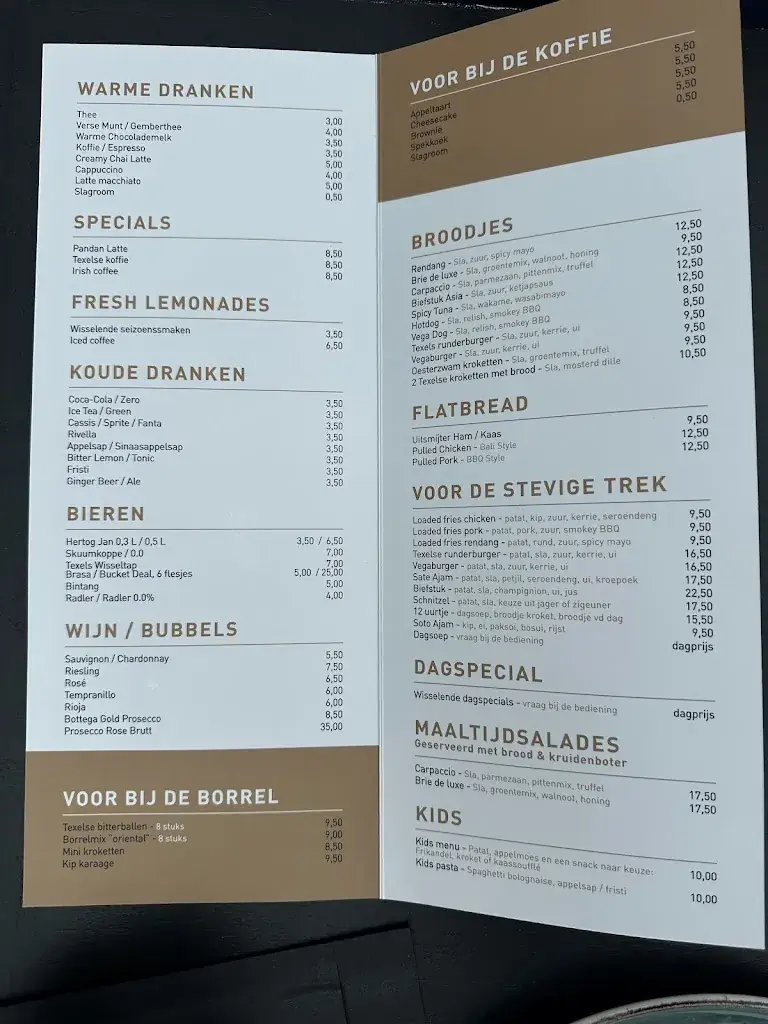 Menu_Restaurant Kooger_Cocksdorp_image_1