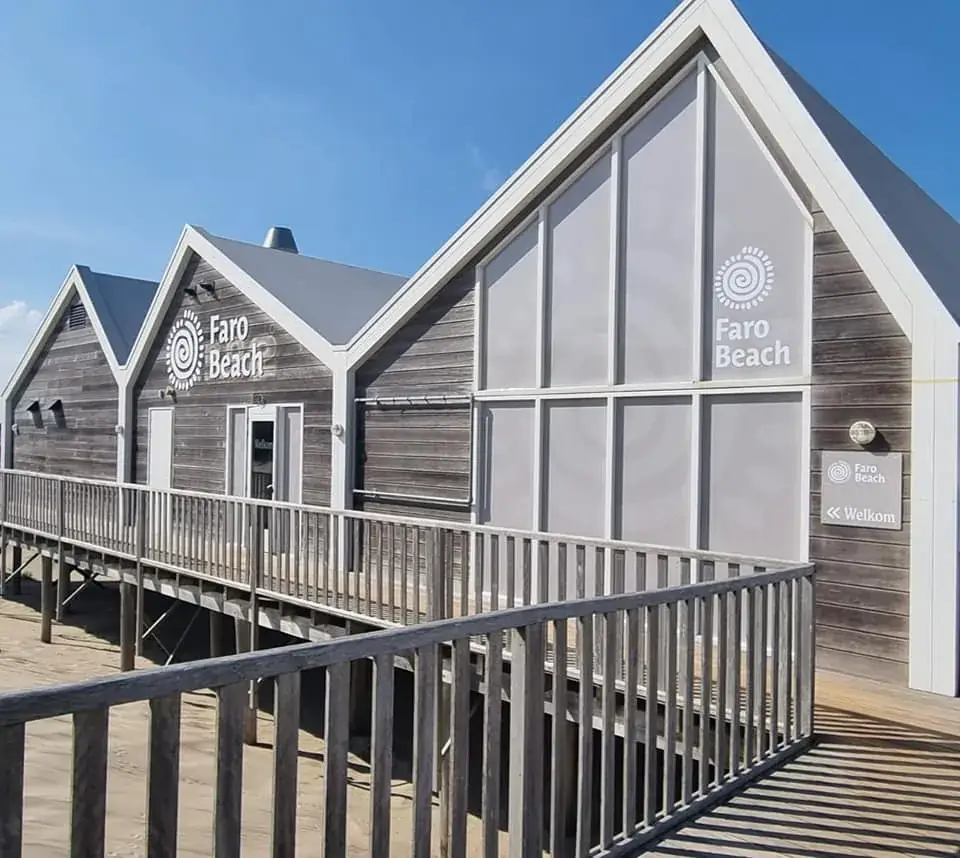 Faro Beach Texel restaurant in Cocksdorp