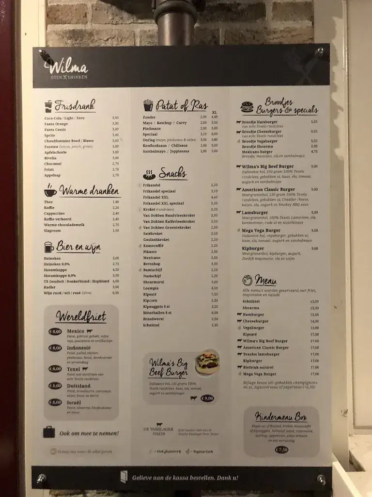 Menu_Wilma Eten & Drinken_Cocksdorp_imagen_4