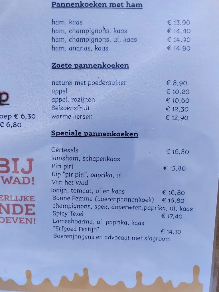 Menü_Eethuus van het wad_Cocksdorp_Bild_2