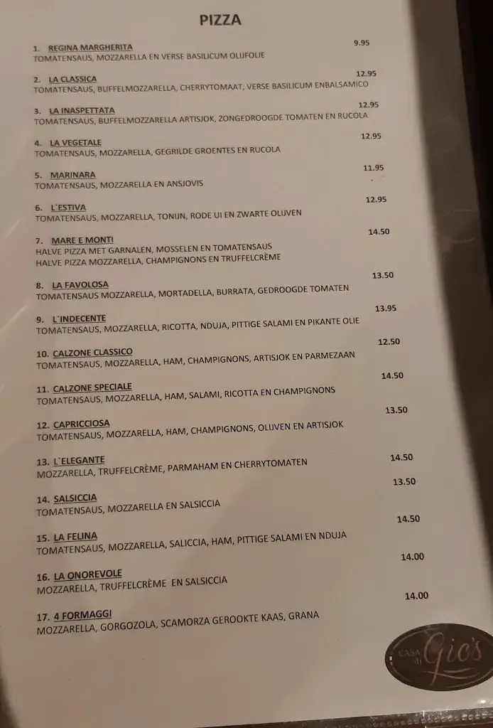 Menu_Casa di Gio's - Ristorante Pizzeria_Cocksdorp_image_1