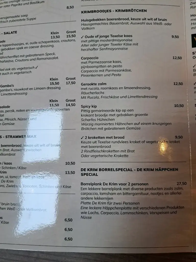Menu_Restaurant De Krim_Cocksdorp_image_2