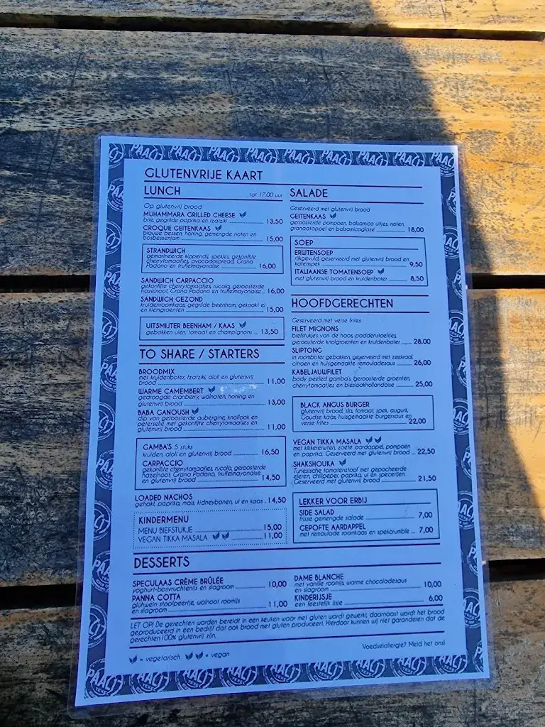 Menu_Strandpaviljoen Paal 17 Aan Zee_Koog_image_2