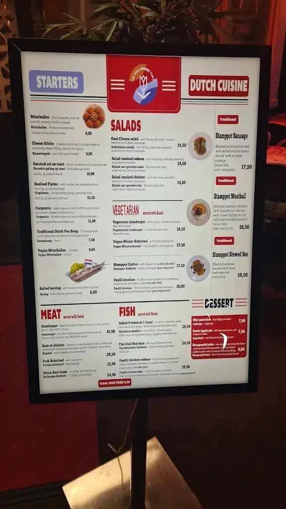 Menu_De Hollandse Tulp_Amsterdam_imagen_3