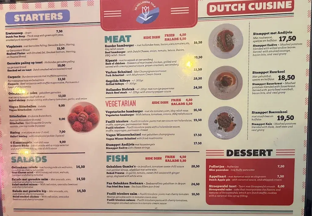 Menu_De Hollandse Tulp_Amsterdam_imagen_4