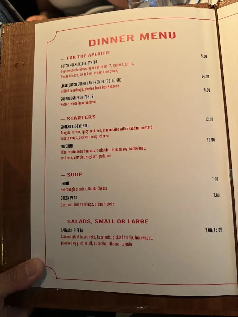 Menu_Restaurant Hulscher's_Amsterdam_image_2