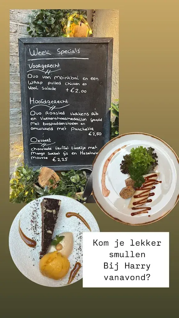 Menu_Bij Harry_Delft_immagine_1