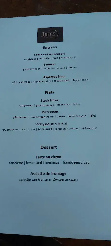 Menu_Café Bistro Jules_Haag_image_2