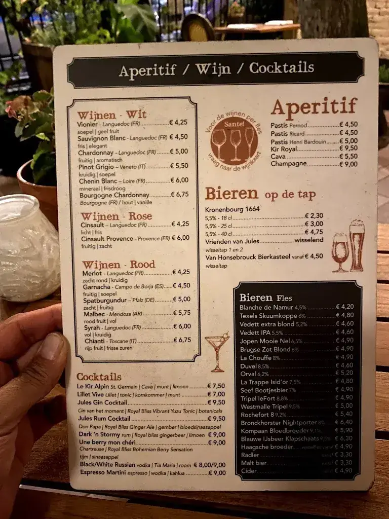 Menu_Café Bistro Jules_Haag_image_4