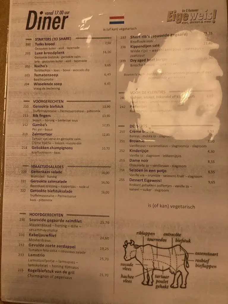 Menu_Cocktailbar & Restaurant Eigeweis!_Koog_image_4