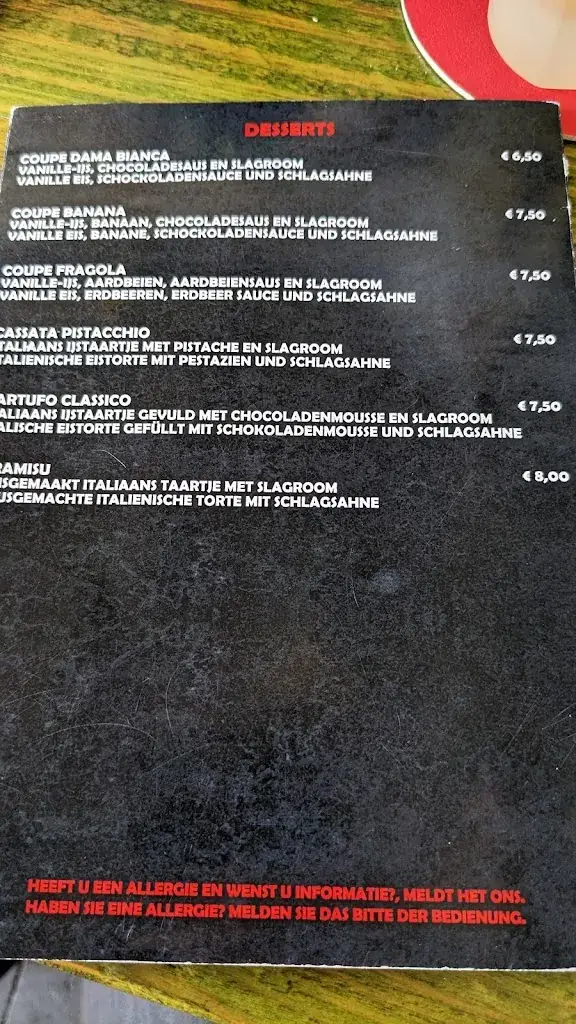 Menu_Italiaans Restaurant Pizzeria Isola Bella_Koog_image_4