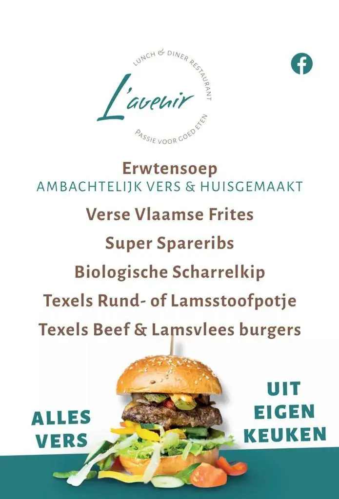 Menu_Restaurant L'avenir lunch & diner_Koog_image_3